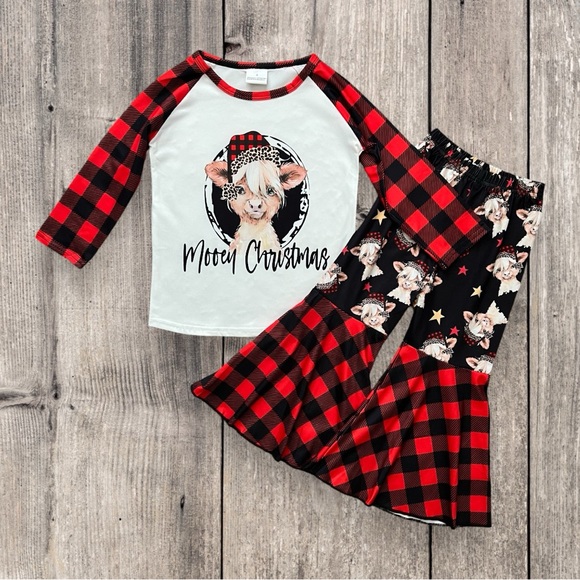 Other - Girl Boutique Highland Cow Flare Set